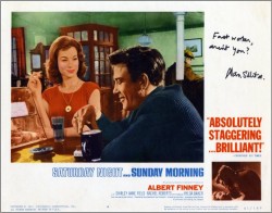 Saturday Night and Sunday Morning Lobby Card 5